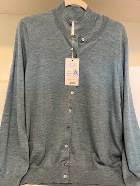 Blue Sky merino wool 2 piece sweater set.